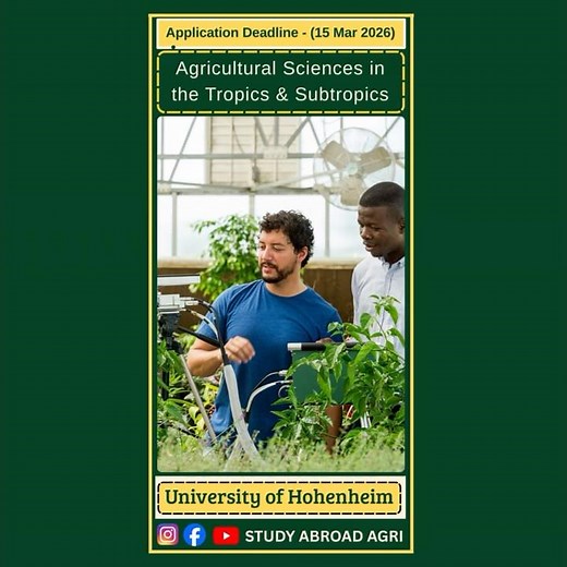 🌍 Agricultural Sciences in the Tropics & Subtropics – M.Sc.