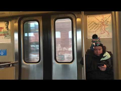 A Ride on MBTA Red Line from Downtown Crossing to Quincy Center
