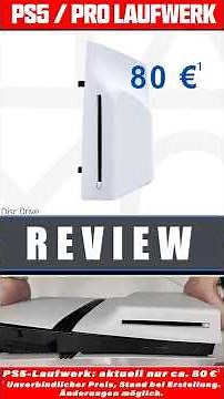 PlayStation 5 Slim / PS5 Pro: Upgrade your disc drive & save 💿🔧 Only about 80€ currently bargain