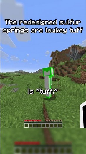 Why Minecraft Sulfur Springs Are Tuff