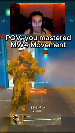 How to move like this in MW4😮‍💨 #warzone #mw4 #gaming #callofduty #shorts