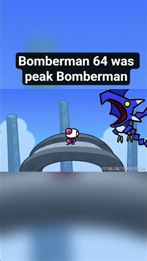 Bomberman blows up half the population #gaming #memes #TerminalMontage #animation