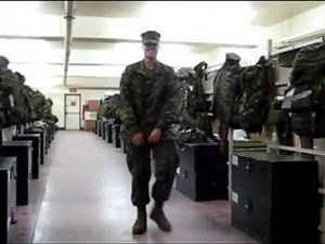 Marines Meet Lady Gaga Music and Dance