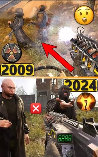 ☢️ Only THIS STALKER Game Has the Most Powerful Gauss Gun 💀 2007 → 2024 #Shorts #Stalker2 #games