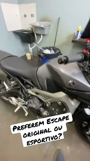 Mt 09 escape original