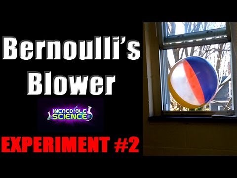 Floating Beach Balls Out a Window Bernoulli Blower ~ Incredible Science