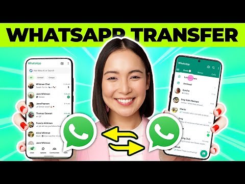 [2 Ways] How to Transfer Whatsapp DATA from Android to Android 2024