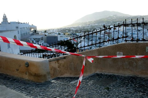 Greece declares state of emergency on Santorini following quakes