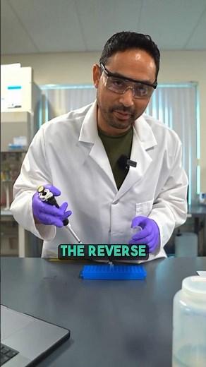 What is reverse pipetting? #science