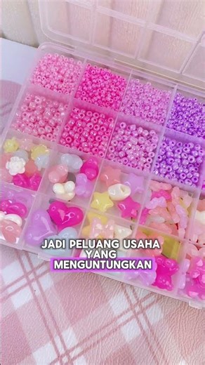 With just 30 thousand Rupiah, you can get a super complete DIY bead set!! 😍✨