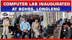 A new computer lab with 10 computer sets and all accessories was inaugurated by SP Longleng Dr. Pritpal Kaur IPS at Bautung Government Higher Secondary School, Longleng on Tuesday. The lab was donated by the Community Health Research Programme Charitable Trust, Mumbai, and was established under the initiative of SP Longleng Dr. Pritpal Kaur IPS and Apni Pathshala of CHRP Mumbai trust | NLTV | Facebook