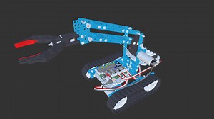 Ultimate 2.0 --- Robotic Arm Tank - 3D model by Makeblock
