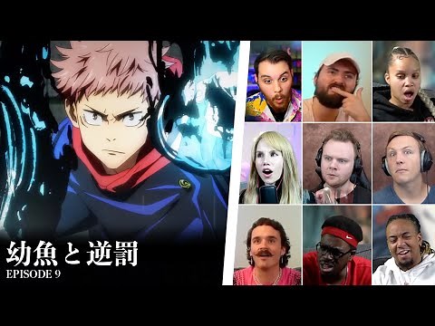 【呪術廻戦】9話 幼魚と逆罰 【海外の反応】 Jujutsu Kaisen Episode 9 Reaction Mashup EP 9