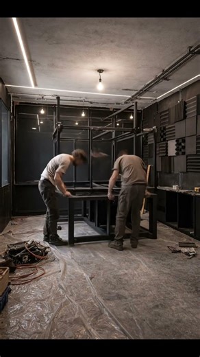 From raw space to cinematic perfection — welcome to the Midnight Glass Studio by @Designbyabrar