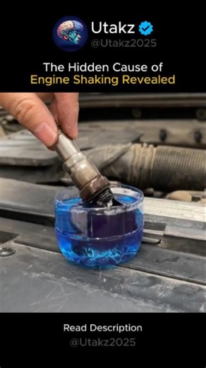 The Hidden Cause of Engine Shaking Revealed #automobile #shorts #sciene #tech