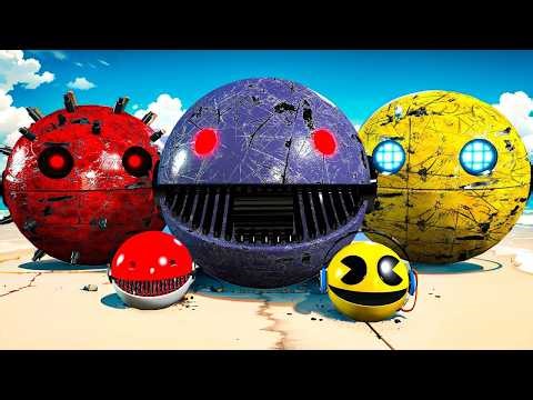 Robot Pacman vs Cartoon Cat vs Ms Pacman vs Monster Pacman 158