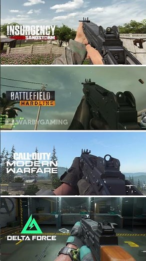 UZI Comparison | Insurgency Sandstorm vs BF Hardline vs COD Modern Warfare vs Delta Force