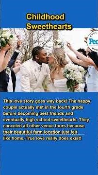 Nfl Star Malaki Starks Marries 4th Grade Sweetheart!