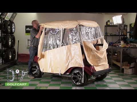 Touring Enclosure Installation How-To on a Club Car DS