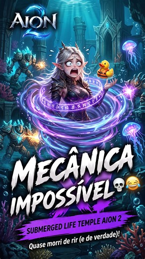Sobrevivi à Pior Mecânica do Aion 2? (Modo Beyblade ON 🌪️😂) #aion2 #gameplay #pve