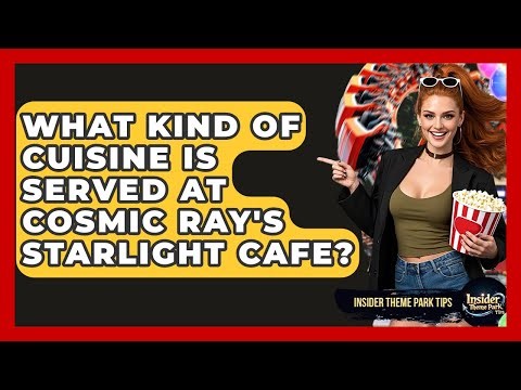 What Kind Of Cuisine Is Served At Cosmic Ray's Starlight Cafe? - Insider Theme Park Tips