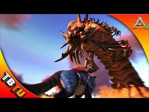 Ark THYLACOLEO VS DEATH WORM! HOW TO KILL A DEATH WORM! ARK Scorched Earth - DEATH WORM FARMING!
