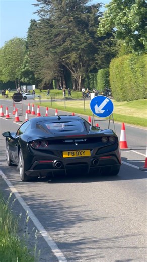 Black ￼ Ferrari F8