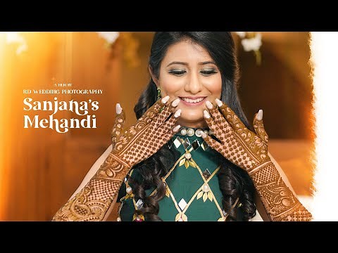 Best Cinematic 2022 || Mehndi Shoot || Sanjana || RD Wedding Photography || Amritsar