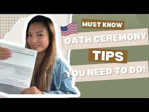 U.S. Oath Ceremony Prep 2025: Must-Know Tips Before Becoming a U.S. Citizen!🇺🇸