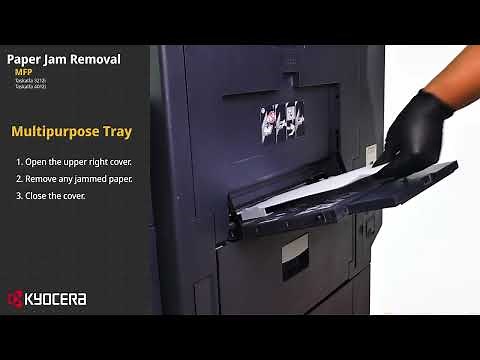 Kyocera Paper Jam Removal (TASKalfa 3212i, TASKalfa 4012i)
