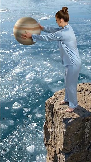 【ASMR】 Galactic Water Drops 🪐 | Saturn, Earth, Moon Relaxation #asmr #shorts