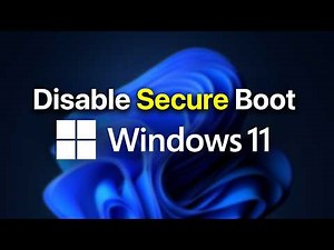 How To Disable Secure Boot In Windows 11 | Laptop & PC