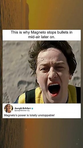 Why Magneto Stops Bullets Mid-Air