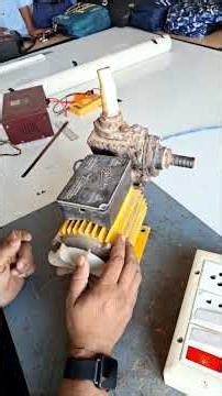 How to Fix a Water Pump Motor Vibration & Starting Problem 🚰