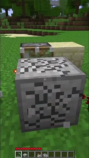 Block Transmutation in Minecraft Beta #shorts #minecraft #beta #redstone