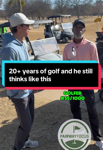 20 years of golf and he still thinks like this Book lessons and tee times at Prairie Lakes Golf Course located in Grand Prairie, TX. https://www.prairielakesgolf.com Link also in our bio! ⛳️ Goal: Interview 1,000 golfers this year 🏌️Mission: Share stories, insights and experiences from the everyday golfer #DFWGolf #GolfMentalGame #GolfFocus #GolfMindset #GolfTips