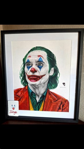 Joker artwork #pencilportrsit #art #art #pencilart #pencilart #drawing #portraitfeed #paintyourdream