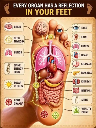 82 Foot Acupressure Points Explained |👣 Reflexology Guide #viralvideo#viral#fitness #fyp #viralreels