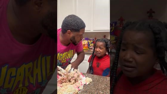 Dad Destroys Daughter’s Cake – Hilarious Consequences!