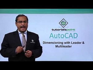 AutoCAD - Dimensioning with leader and multileader