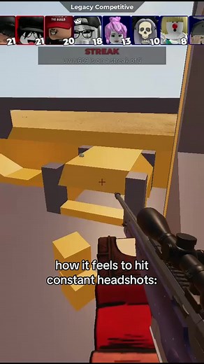 Satisfying Headshots in Arsenal Roblox
