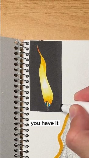 How to draw fire with alcohol-based markers (EASY!)