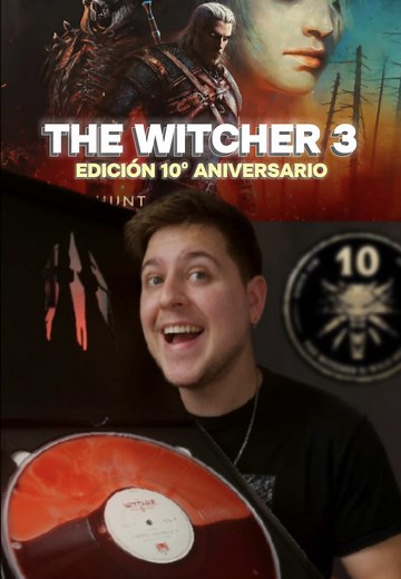 Edición 10º aniversario vinilo The Witcher 3 — Unboxing y reseña