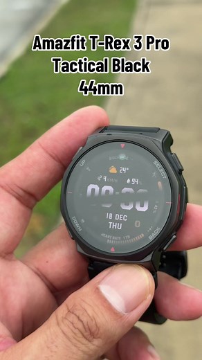 Amazfit T-Rex 3 Pro Tactical Black Review