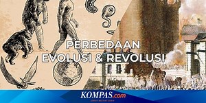 Perbedaan Evolusi dan Revolusi, Berikut Penjelasannya
