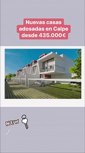 🇪🇸Calpe - en venta una nueva promoción de casas adosadas "PARAISO CALPE", actualmente en construcción. La finalización de la obra está prevista antes del verano 2024. Casas adosadas construidas en 2 plantas con jardín privado, con plaza de aparcamiento, superficie de la parcela desde 141m2, bonita zona comunitaria con piscina y zonas comunes ajardinadas, pista de pádel, clasificación energética tipo A, aire acondicionado, suelo radiante, urbanización cerrada y privada a tan solo 1,5km de la pl