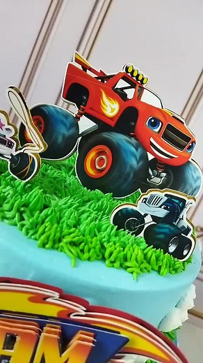 Decoración de Tortas Blaze and the Monster Machines