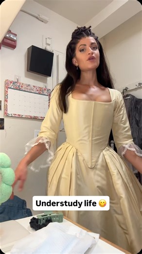 Jennifer Geller on Instagram: "Every day bar wench Some days & Peggy gurl @hamiltonmusical 🫶🏽 #broadway #nyc #theater #musical #actor #artist #actress #hamfam #hamilton #hamiltonmusical #hamiltonbroadway #theatre #musicaltheatrelife #musicaltheatre #musicaltheater #love #newyork #newyorkcity #dance #dancer #bts #backstage #costume #costumes #peggy #andpeggy"