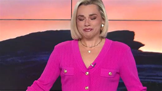 News anchor breaks down live on air as she announces co-star's death