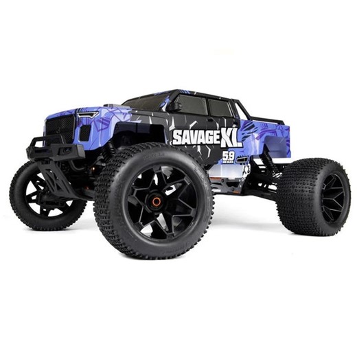 HPI 1/8 Savage XL 5.9 GTXL-6 Nitro RC Monster Truck (Blue) 160586